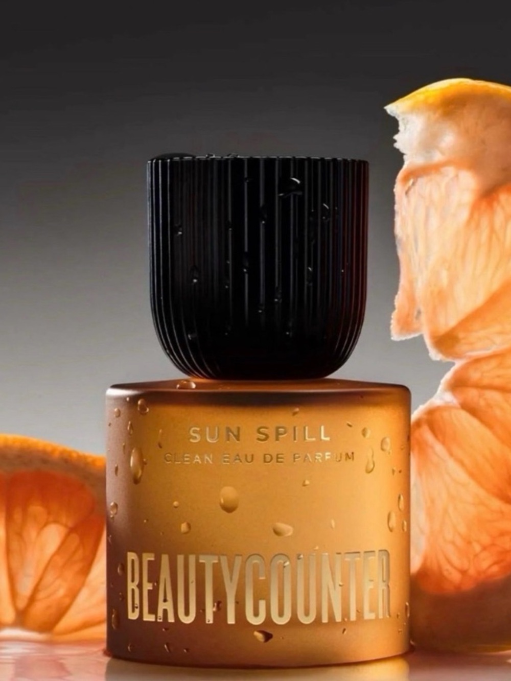 New in Box BeautyCounter Sun Spill eau de parfum 1.7 full size